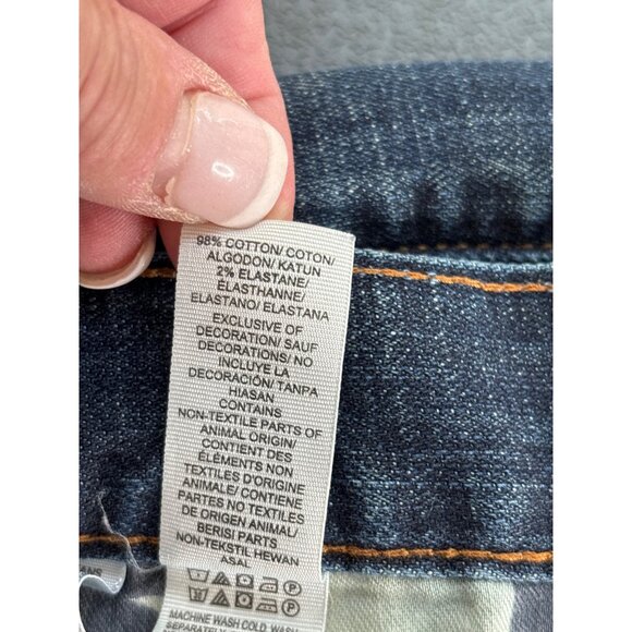 Lucky Brand Men's Blue Denim 221 Original Straight Jeans 34x32 - Picture 7 of 12